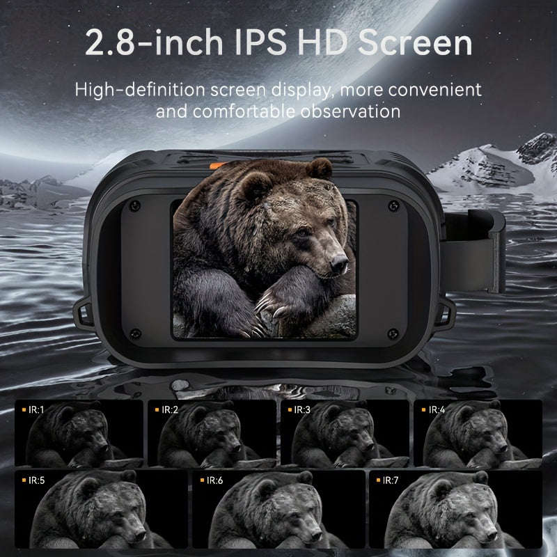 Night Vision Goggles with 10X Digital Zoom, Binoculars Telescope with Long Viewing Distance at ni...