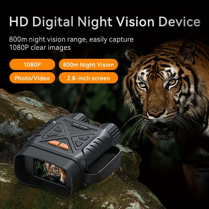 Night Vision Goggles with 10X Digital Zoom, Binoculars Telescope with Long Viewing Distance at ni...