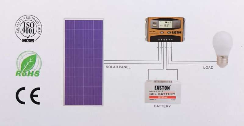EASTON 10A 12v/24v Solar Charge Controller