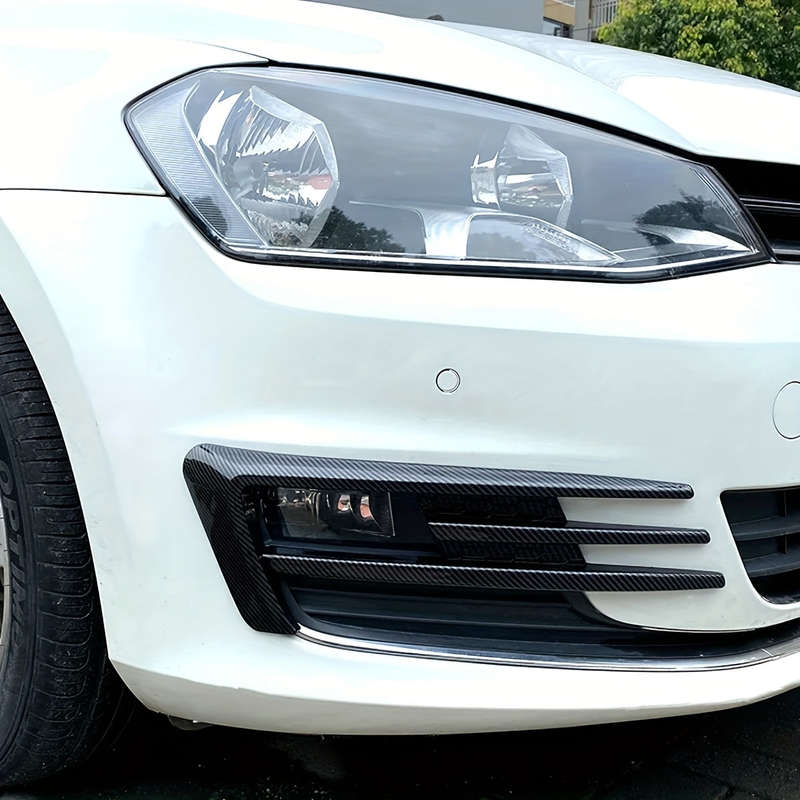 VW Golf MK7 2014-2017 Car Bumper Front Fog Light Grille Cover Trim (10007654)