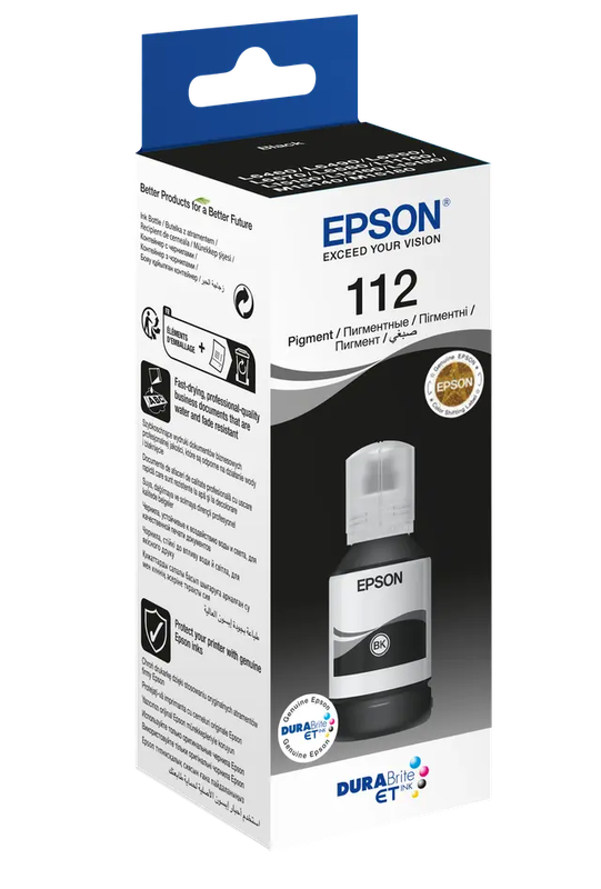 Epson 112 EcoTank Pigment Series Ink Bottle