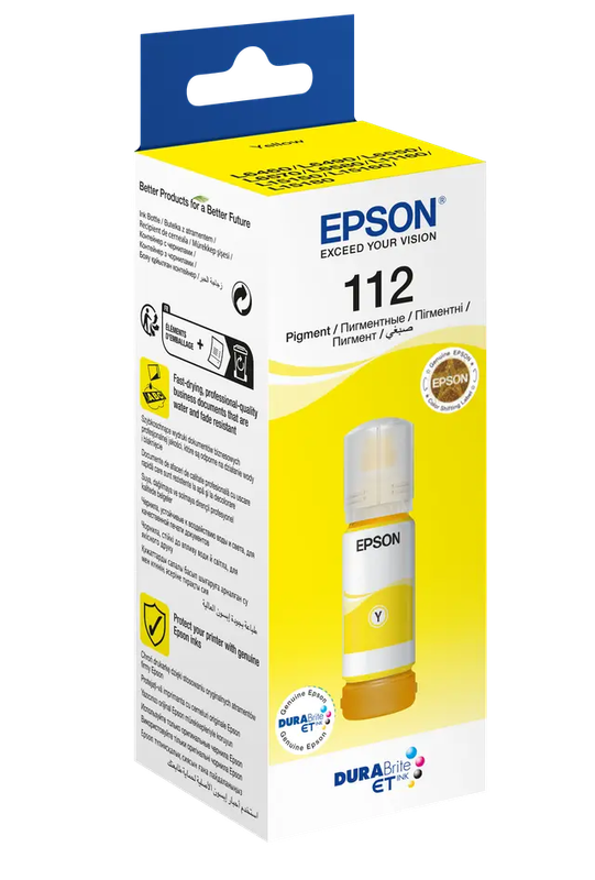 Epson 112 EcoTank Pigment Series Ink Bottle