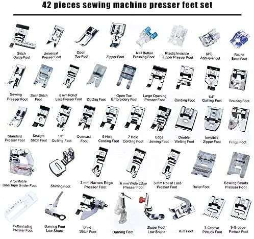 42 PIECE FOOT SET