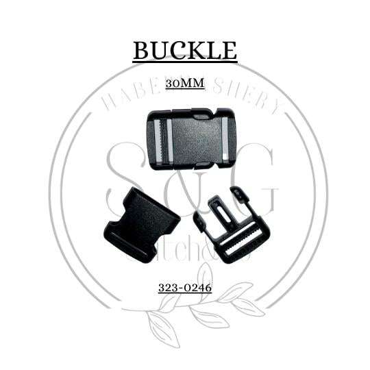 Quick Release Black Buckles (Pack of 10)