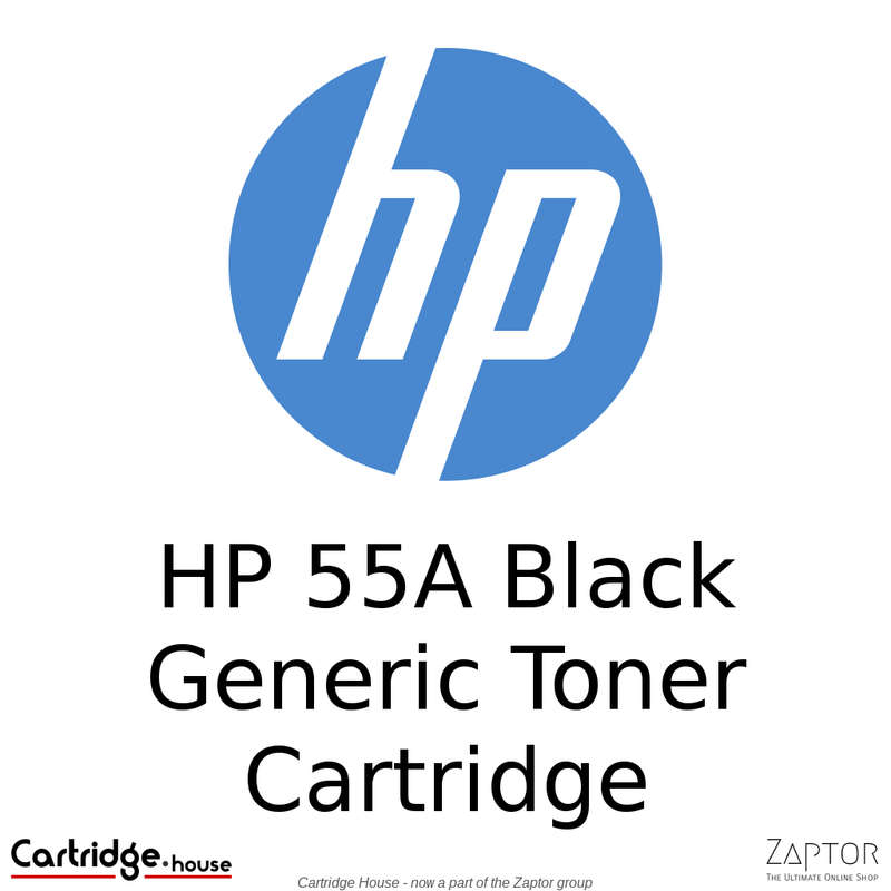 HP 55A Black Toner Cartridge - Compatible