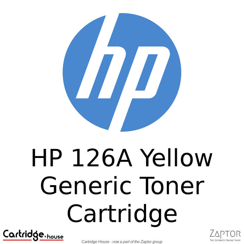 HP 126A Yellow Toner Cartridge - Compatible