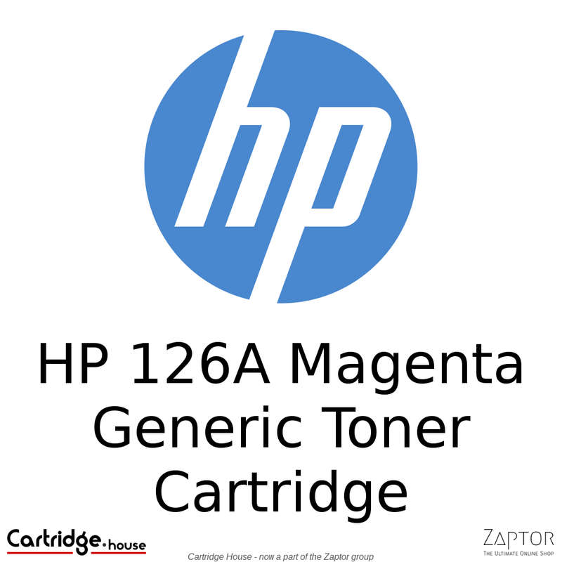 HP 126A Magenta Toner Cartridge - Compatible