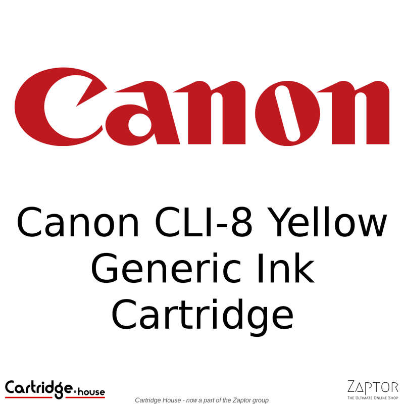 Canon CLI-8 Yellow Ink Cartridge - Compatible