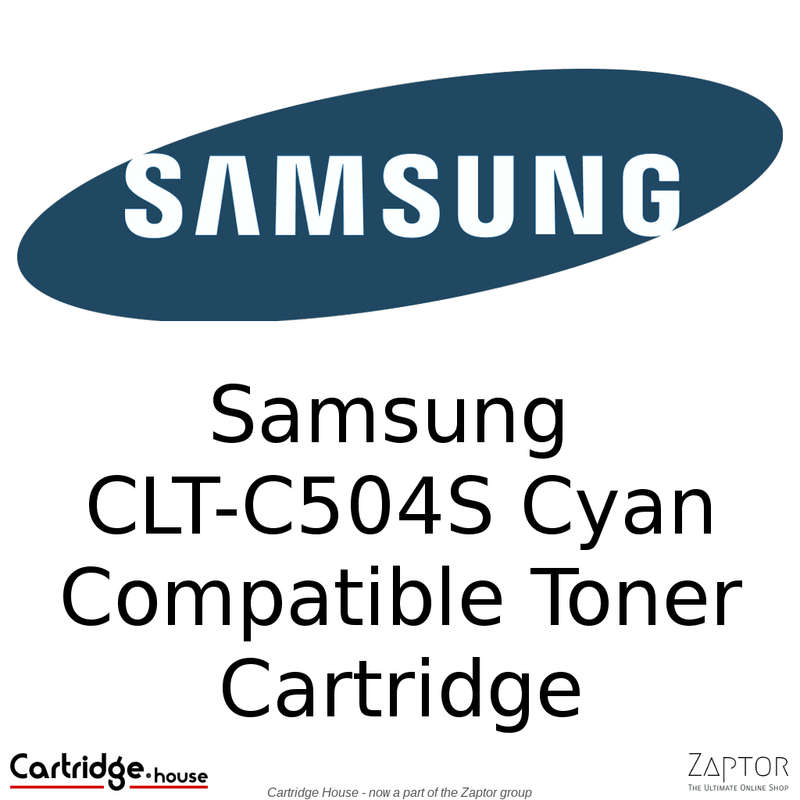Samsung CLT-C504S Cyan Toner Cartridge - Compatible