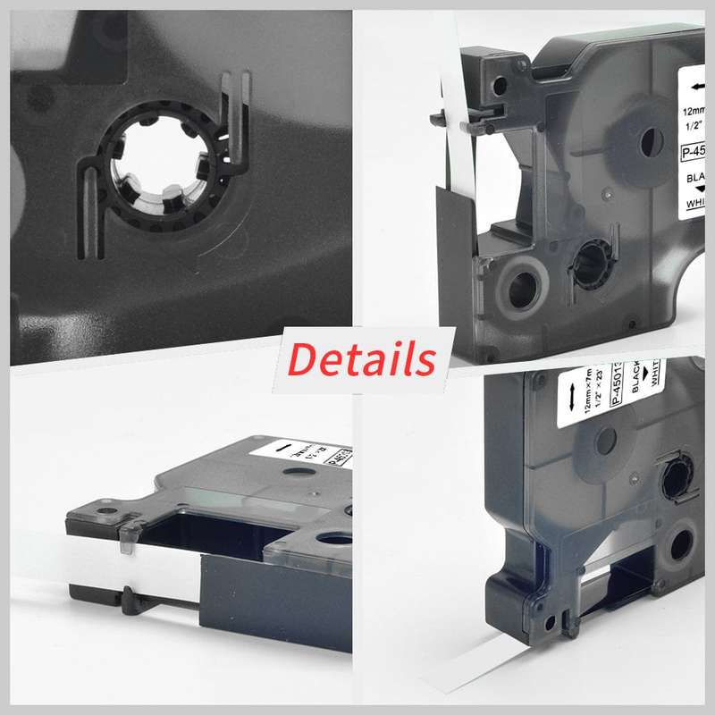 DYMO D1 12mm x 7m Compatible Label Tape