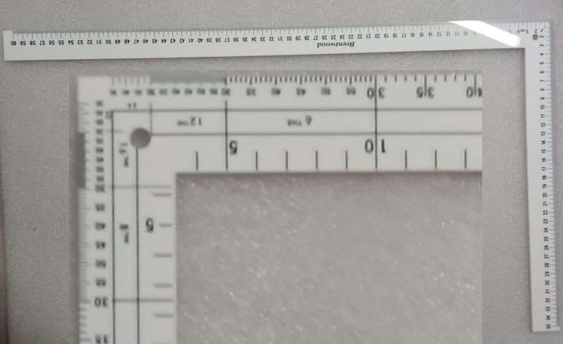 L Square Ruler Plastic
