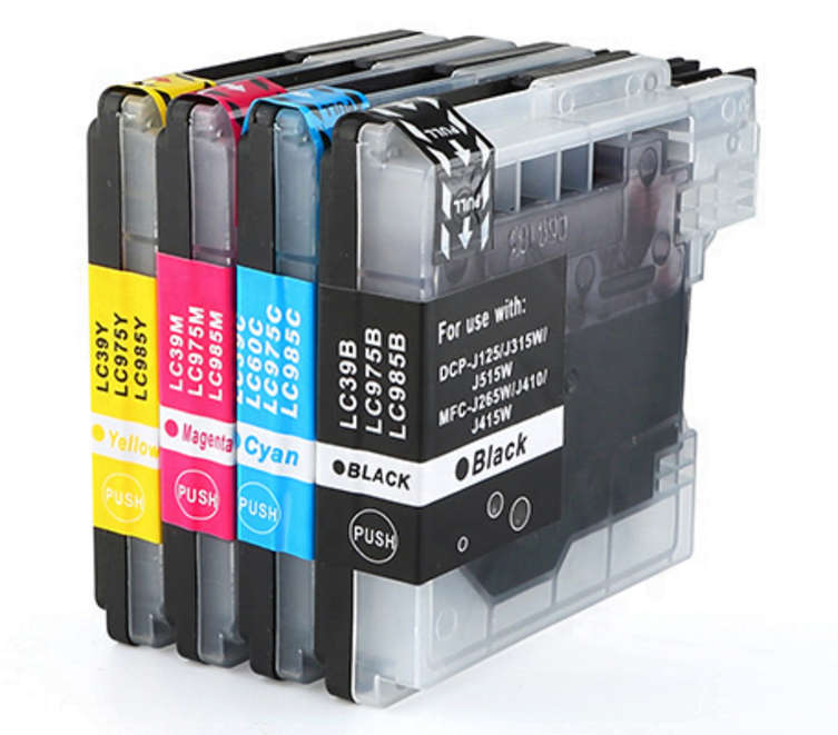 Brother LC-39 Cyan Ink Cartridge - Compatible