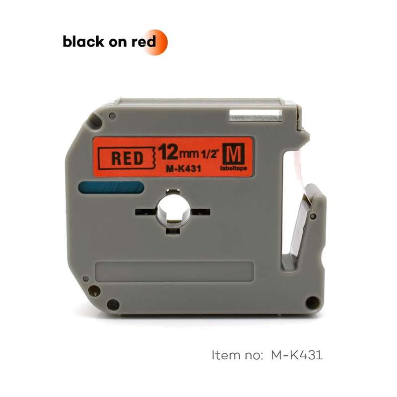 Brother Compatible M-K Label Tape  12mm x 8m