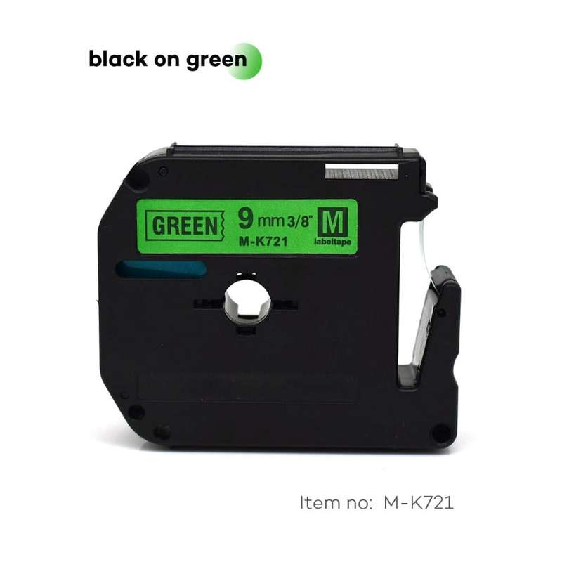 Brother Compatible M-K Label Tape  9mm x 8m