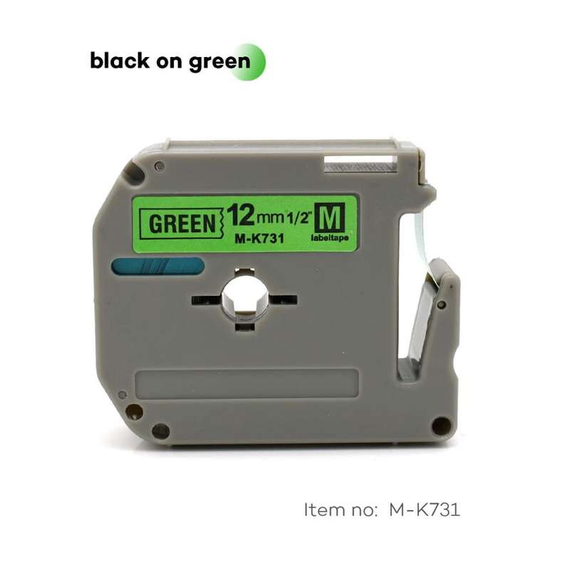 Brother Compatible M-K Label Tape  12mm x 8m