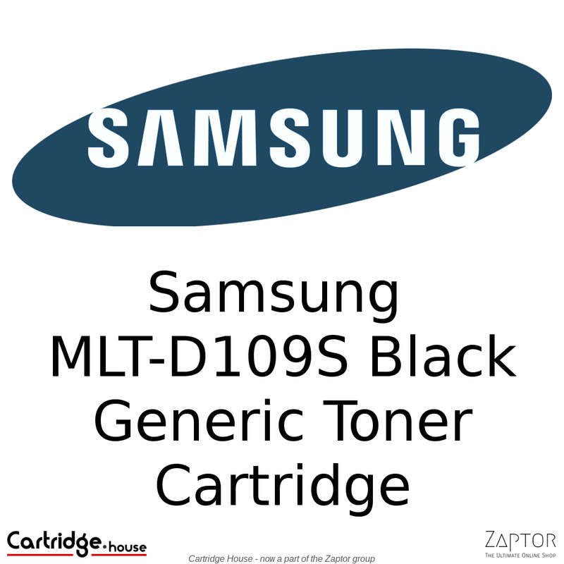 Samsung MLT-D109S Black Toner Cartridge - Compatible