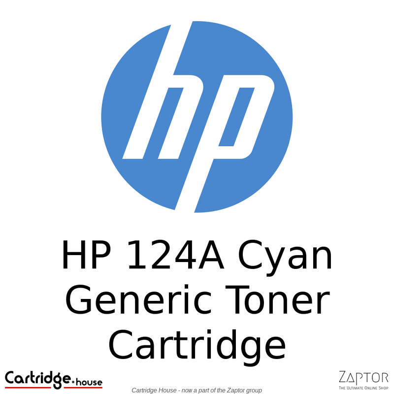 HP 124A Cyan Toner Cartridge (Q6001A) - Compatible