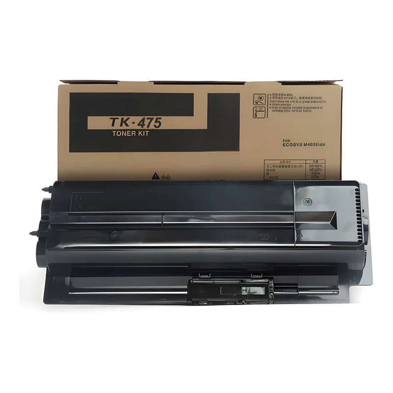 Kyocera TK-475 / TK-477 Black Toner Cartridge - Compatible