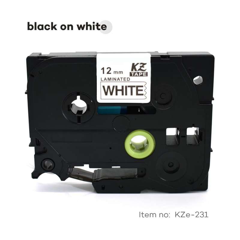 Brother Compatible TZe Labeling Tape  12mm x 8m
