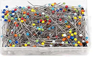 Glass Head Pins