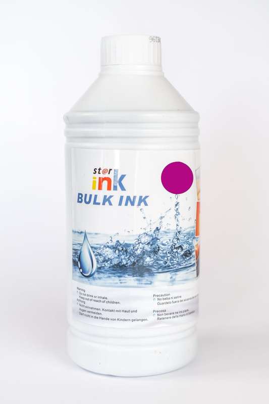 Universal Magenta Dye Based Ink Bottle (1L) - Compatible