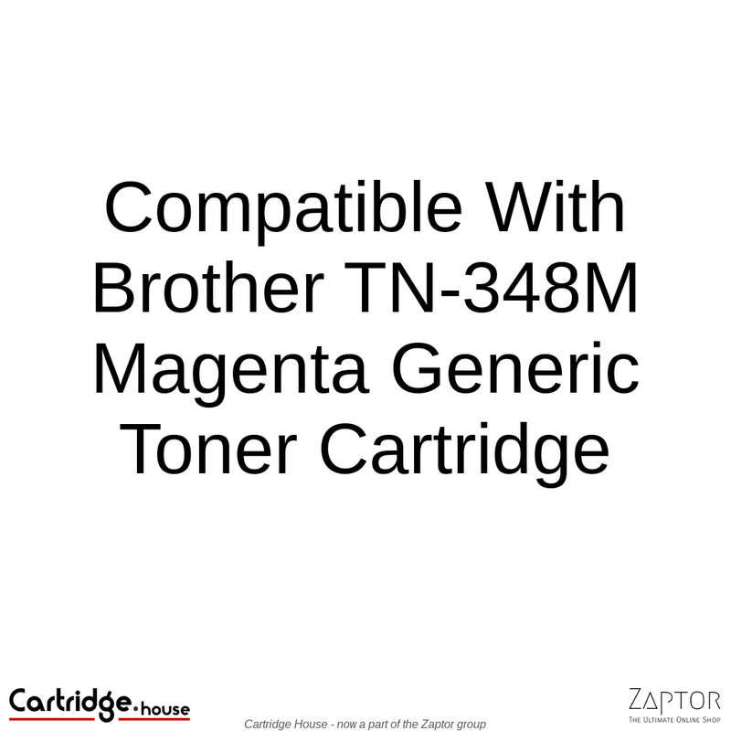 Brother TN-369 Magenta Toner Cartridge - Compatible