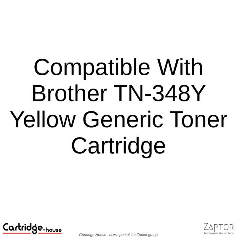Brother TN-369 Yellow Toner Cartridge - Compatible