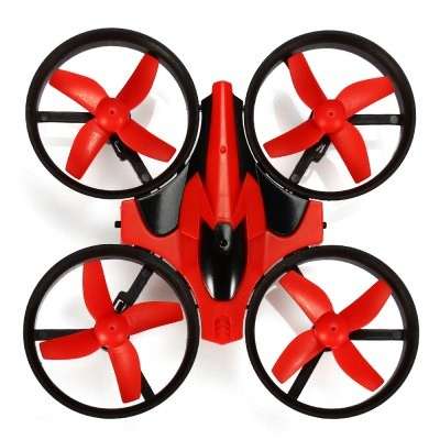 Eachine E010 Mini RC Drone Quadcopter - Black Red