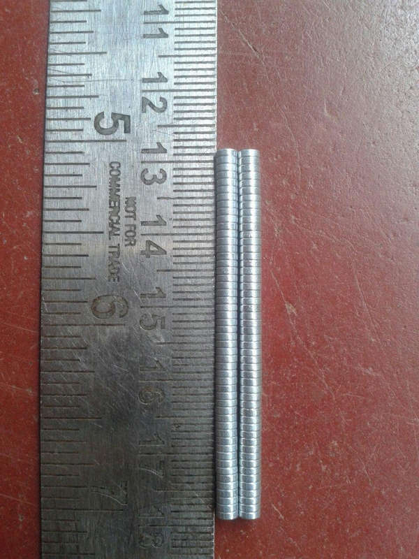 100PCS 3mm x 1mm Round Rare Earth Neodymium N35 Magnets