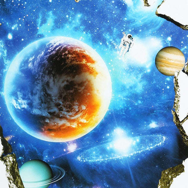 *LOCAL STOCK* 3D Outer Space Galaxy Wall Decal Sticker