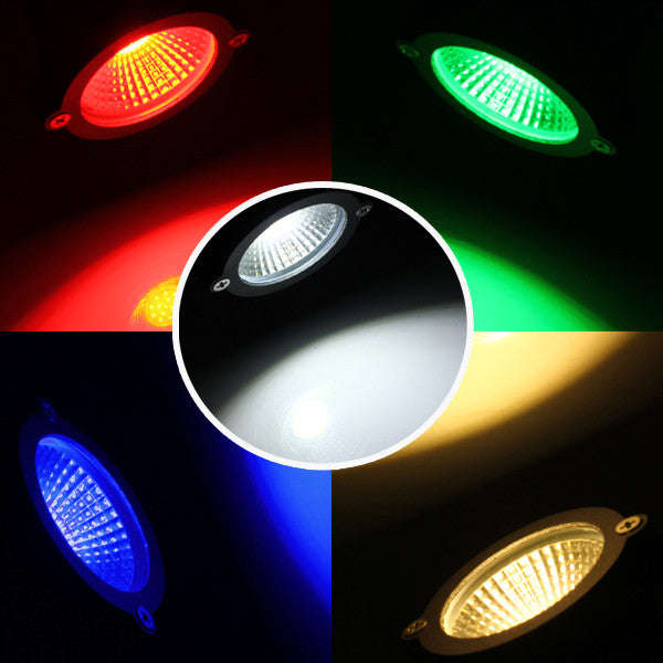 12V LED Outdoor Garden Flood Lamp Spotlight - Cool White