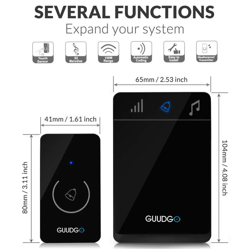 Wireless Touch Screen Doorbell