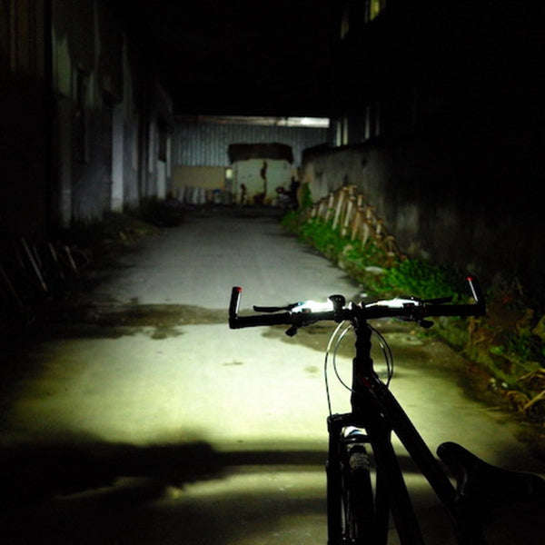 LED Smart Bicycle Cycling Bike Rechargeable Light