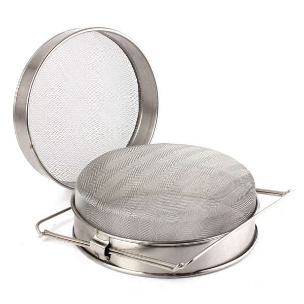 Double Sieve Honey Strainer