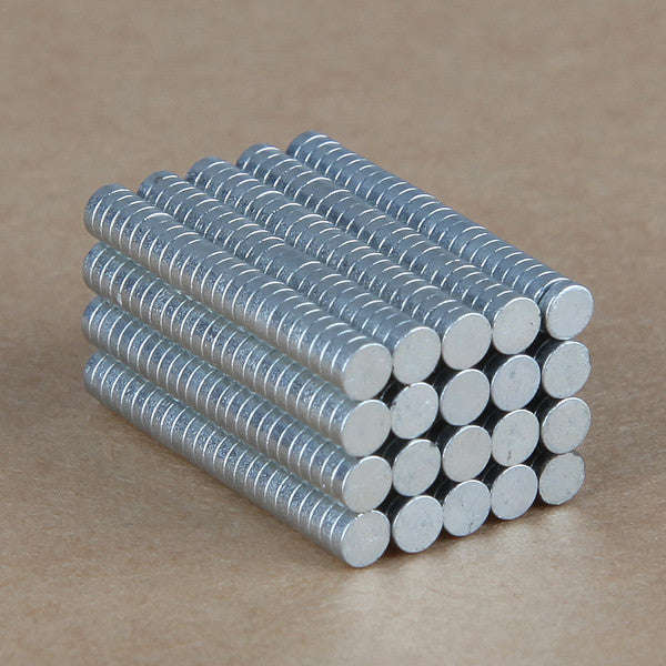 100PCS 3mm x 1mm Round Rare Earth Neodymium N35 Magnets
