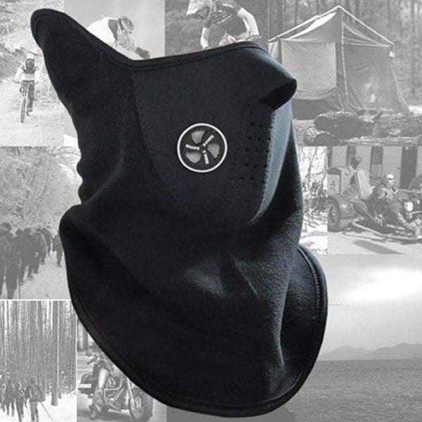 Motorcycle Bike Face Mask - Blue+Black