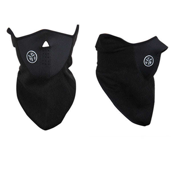 Motorcycle Bike Face Mask - Blue+Black