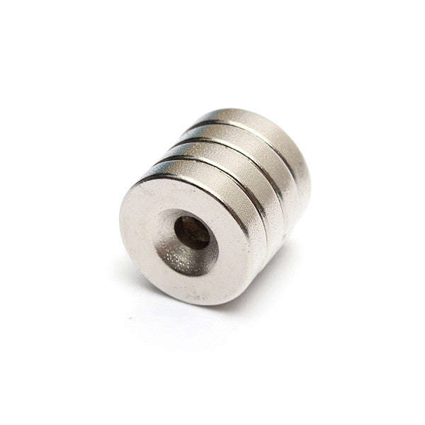 *LOCAL STOCK* 4pcs 20x5mm Hole Rare Earth Neodymium Magnets