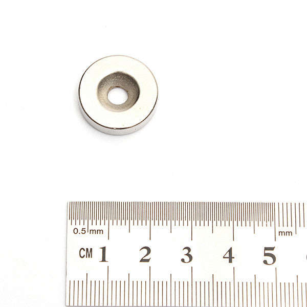 *LOCAL STOCK* 4pcs 20x5mm Hole Rare Earth Neodymium Magnets