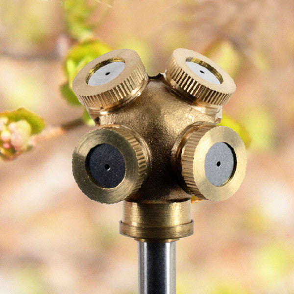 4 Hole Brass Mist Spray Nozzle