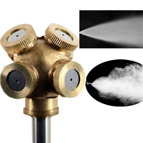 4 Hole Brass Mist Spray Nozzle