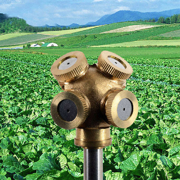 4 Hole Brass Mist Spray Nozzle