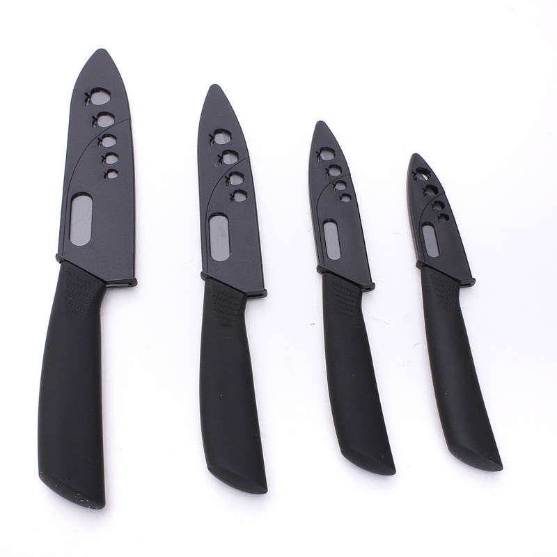 *LOCAL STOCK* Black Blade Ceramic Knife Set Kitchen Knives