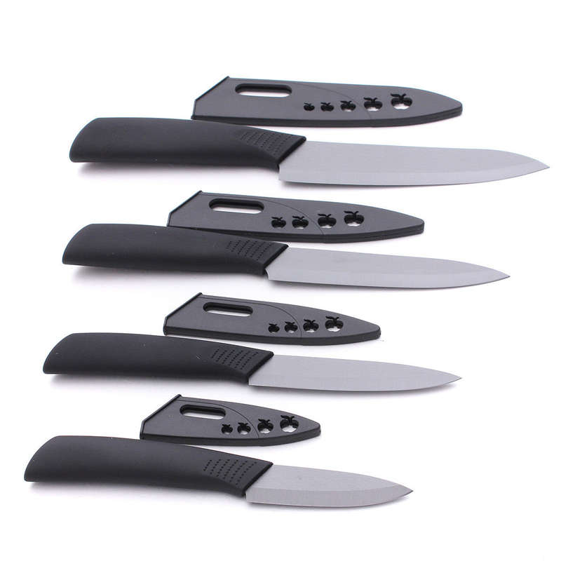 *LOCAL STOCK* Black Blade Ceramic Knife Set Kitchen Knives