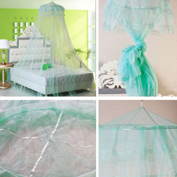 Lace Bedding Mosquito Hanging Net - Apricot