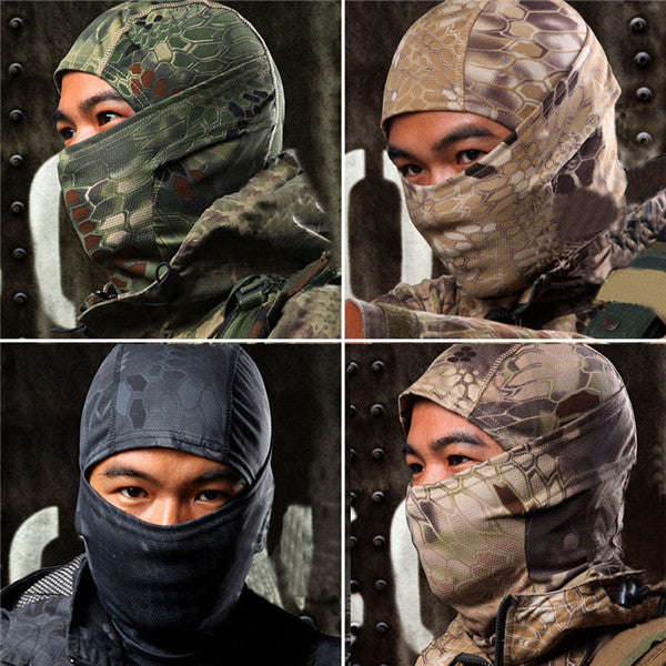 *LOCAL STOCK* Outdoor Balaclava Bandana Face Bike Mask Headwear - Black