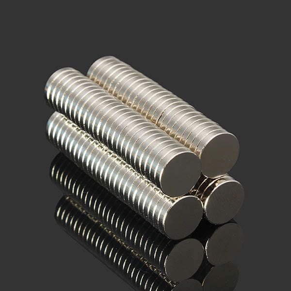100pcs 10mm x 2mm N52 Rare Earth Neodymium Magnets