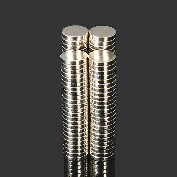 100pcs 10mm x 2mm N52 Rare Earth Neodymium Magnets
