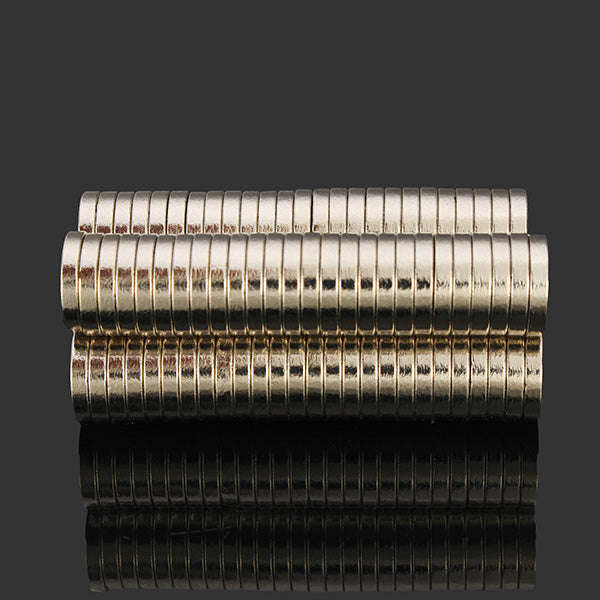 100pcs 10mm x 2mm N52 Rare Earth Neodymium Magnets