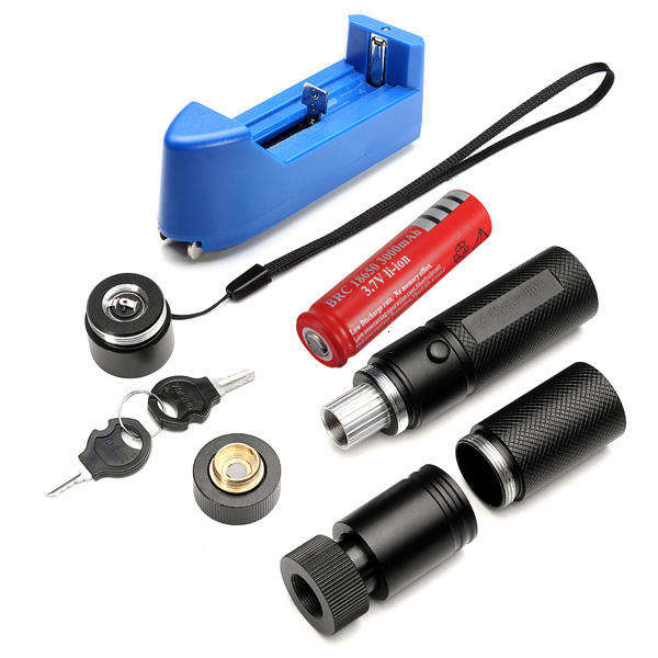 Green Burning Laser Pointer - Black